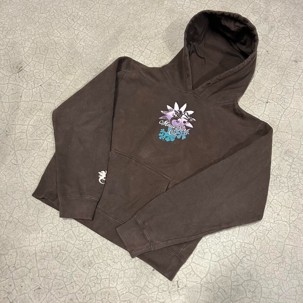Hawaiian Maui Surf Mocha Sweatshirt 🏄‍♂️